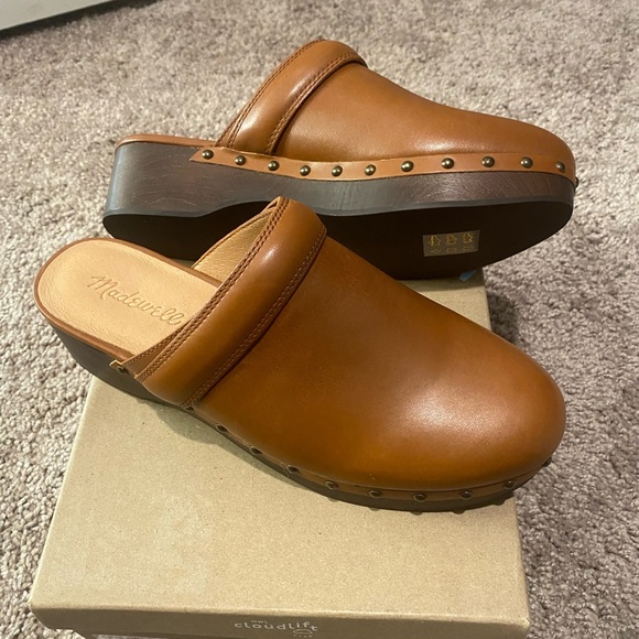 Madewell English Saddle Clogs - Picture 1 of 6